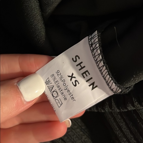 Shein Highwaisted Flared Leg Pants - Picture 3 of 4